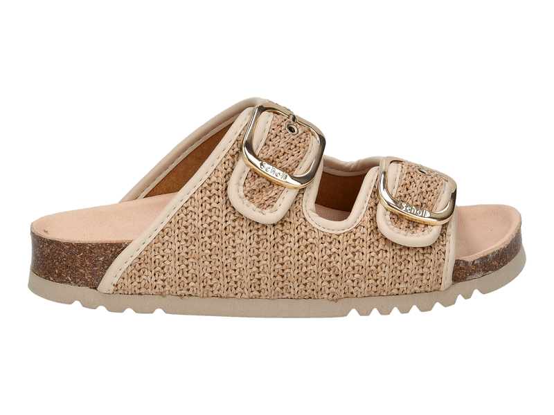 Scholl Mules Beige