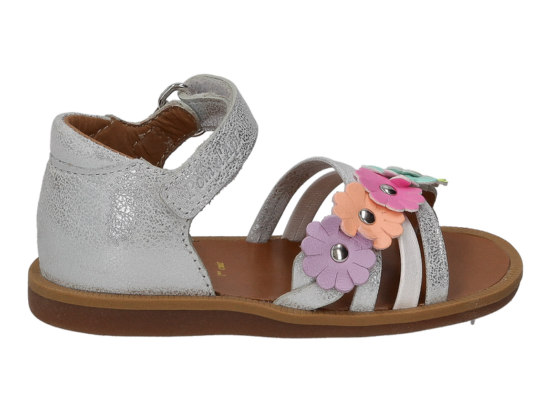 Pom D'api Sandales Argent