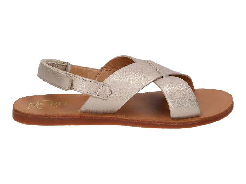 Pom D'api Sandales Or