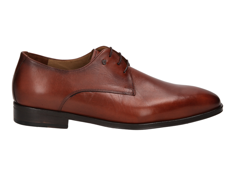 Van Bommel Veterschoenen Cognac