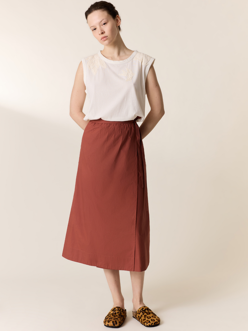 Leon & Harper Skirts Brown
