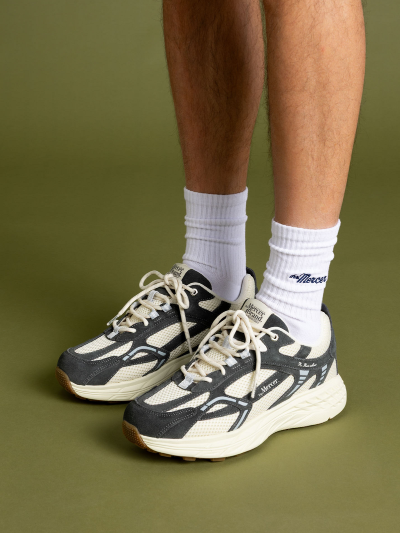 Mercer Socks White