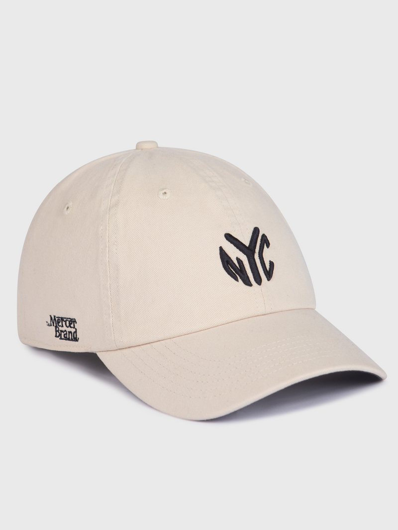 Mercer Caps Off White