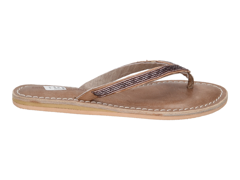 Laidback London Slippers Cognac