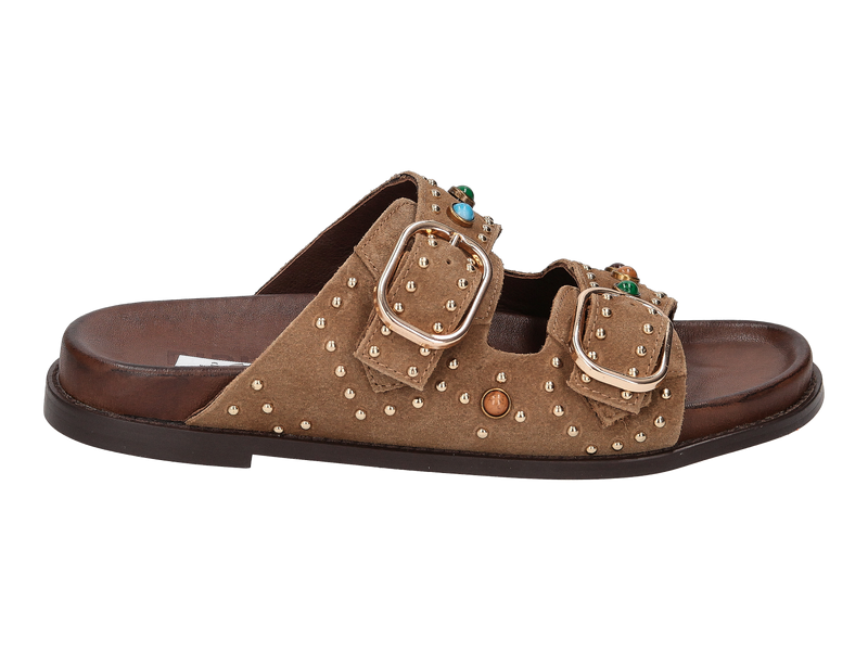 Bibi Lou Mules Cognac