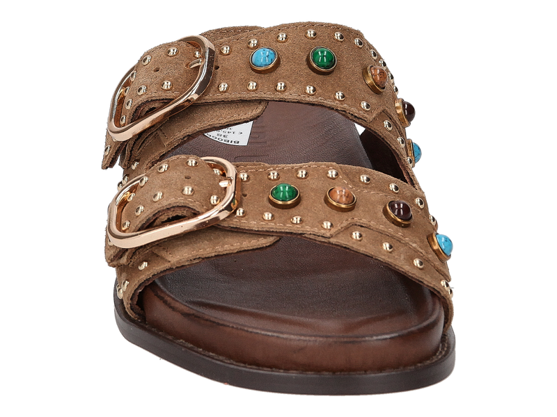 Bibi Lou Mules Cognac