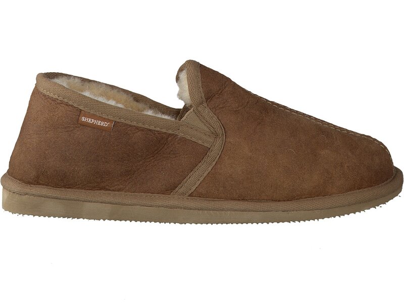 Shepherd Pantoffels Cognac