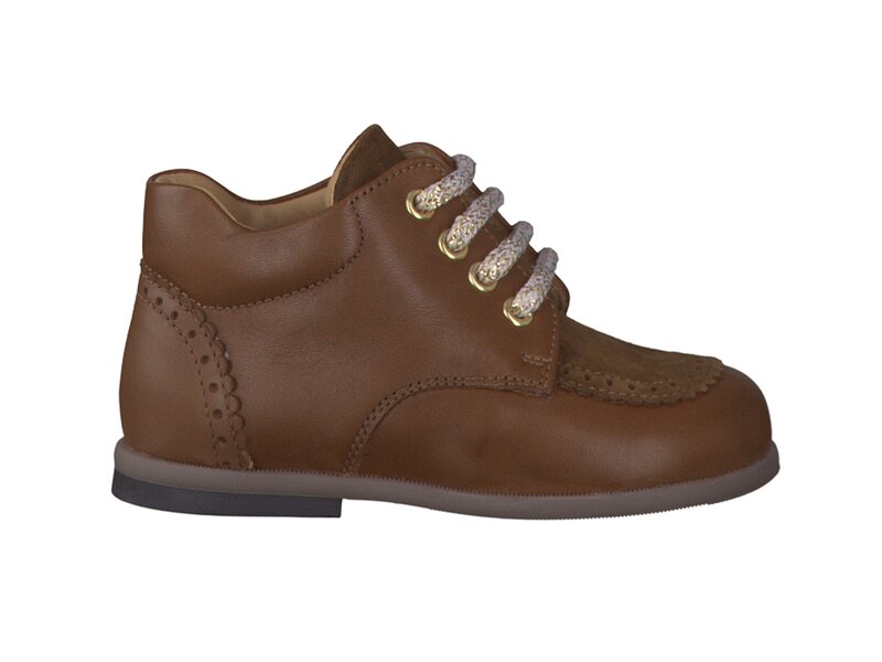 Zecchino D'oro Chaussures à Lacets Cognac