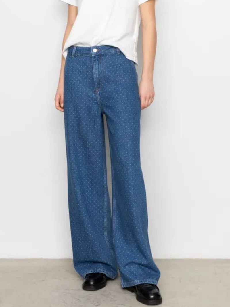 Camilla Pihl Jeans Bleu