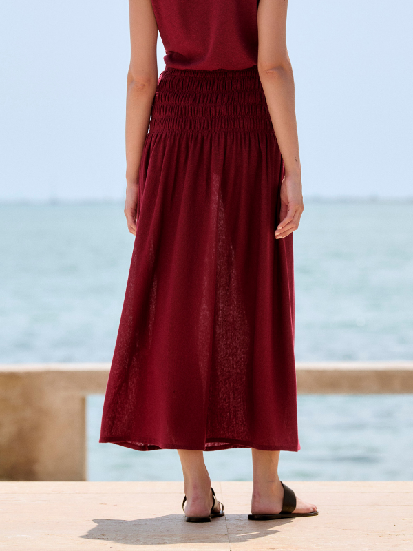 Sita Murt Skirts Bordeaux