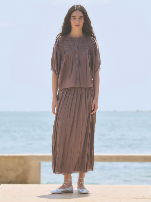 Sita Murt Blouses Bruin