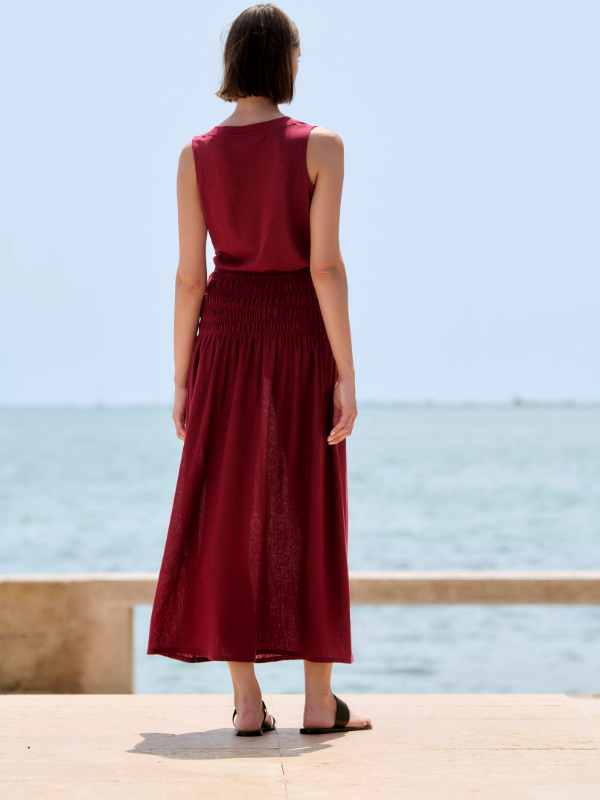 Sita Murt Skirts Bordeaux