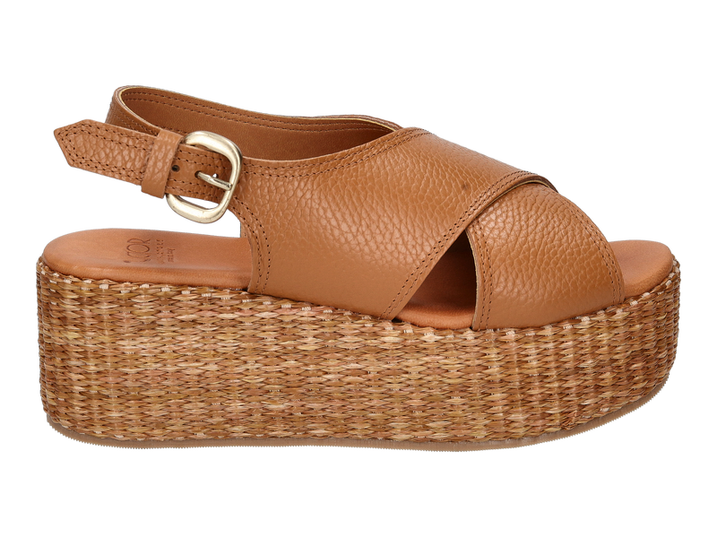 Victor Sandals Cognac