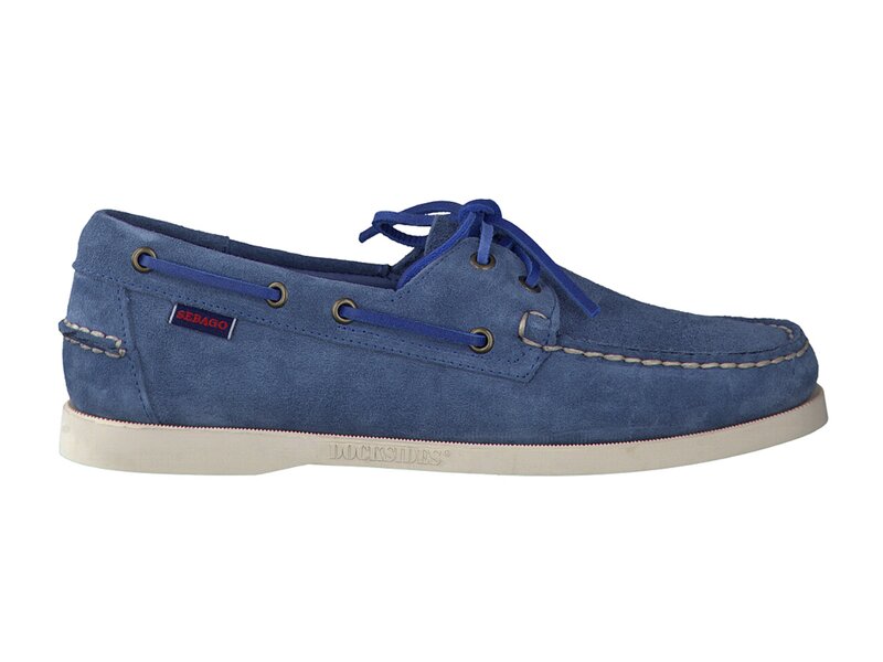 Sebago Docksides Blue