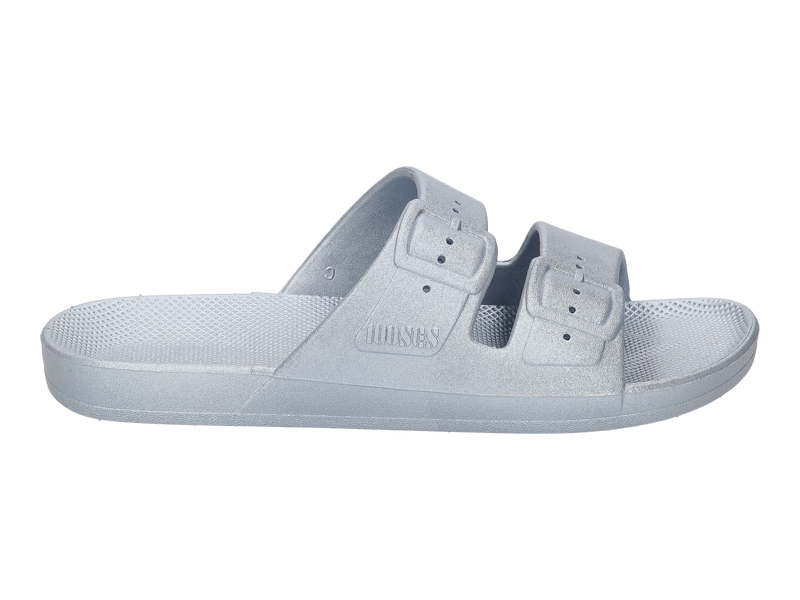 Freedom Moses Slippers Zilver