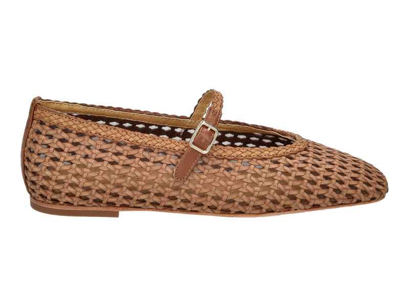 Alpe Ballerines Cognac