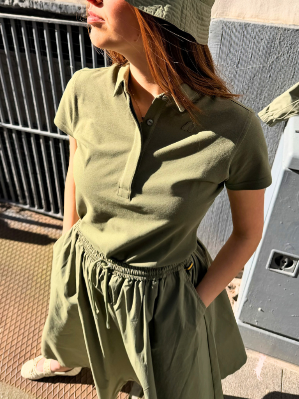 K-way T-shirts Groen