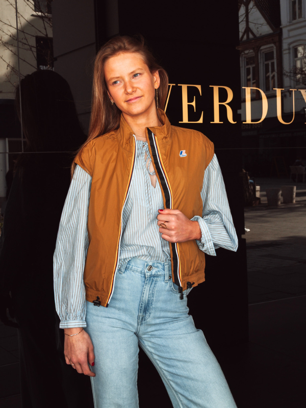 K-way Bodywarmers Cognac