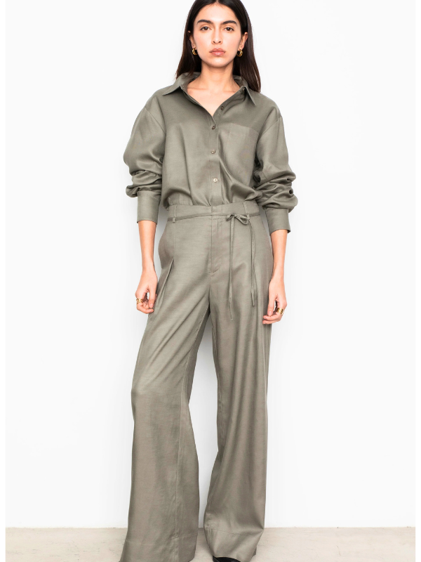 Camilla Pihl Pantalons Vert