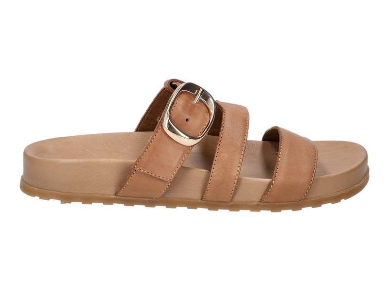 Paul Green Slippers Cognac