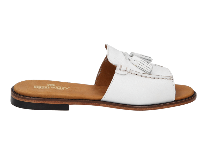 Sebago Tongs White