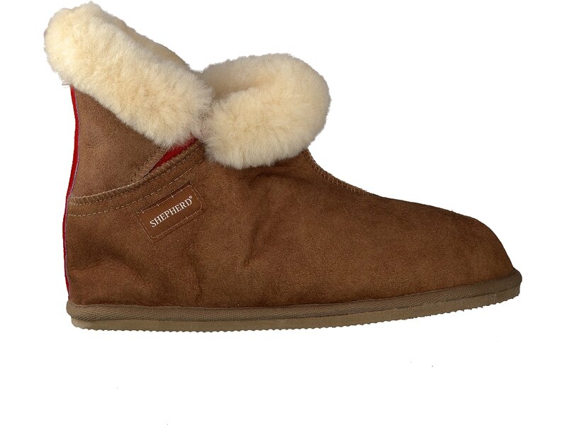 Shepherd Pantoffels Cognac