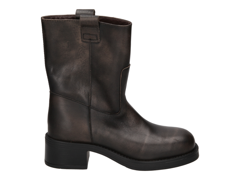 Alohas Boot With Heel Brown