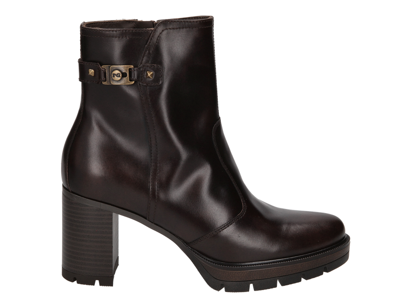 Nero Giardini Botte à Talon Brun