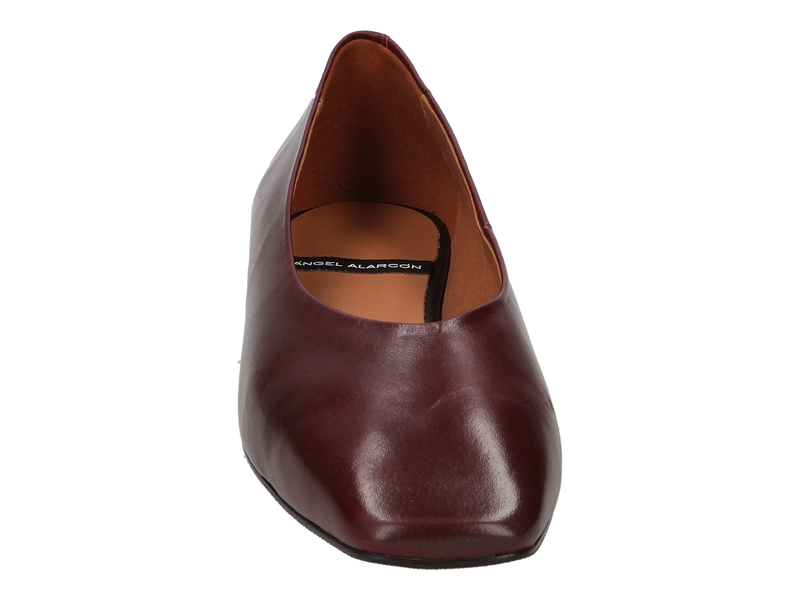 View product 'Angel Alarcon Ballerinas Bordeaux' Angel Alarcon Ballerinas Bordeaux