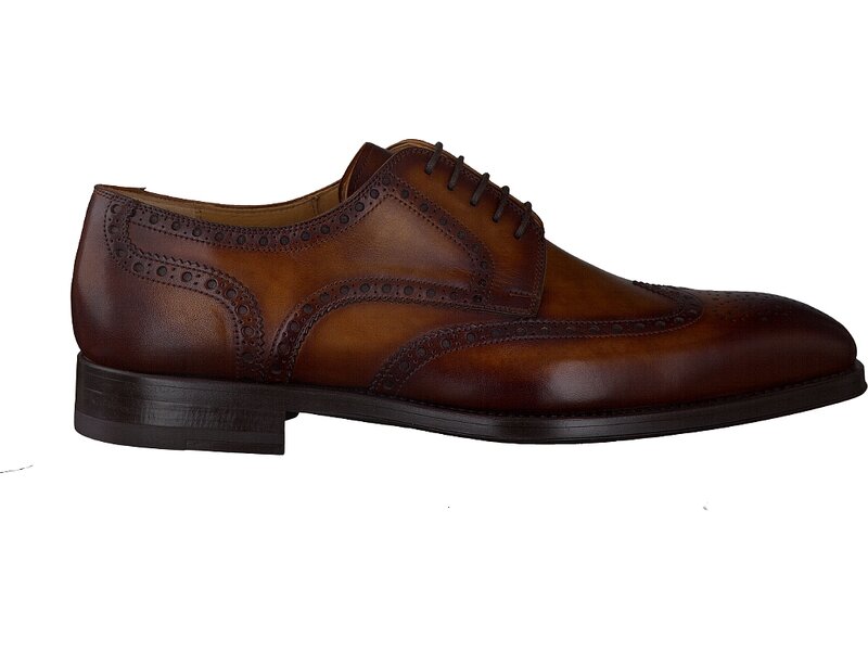 Magnanni Lace Shoes Cognac