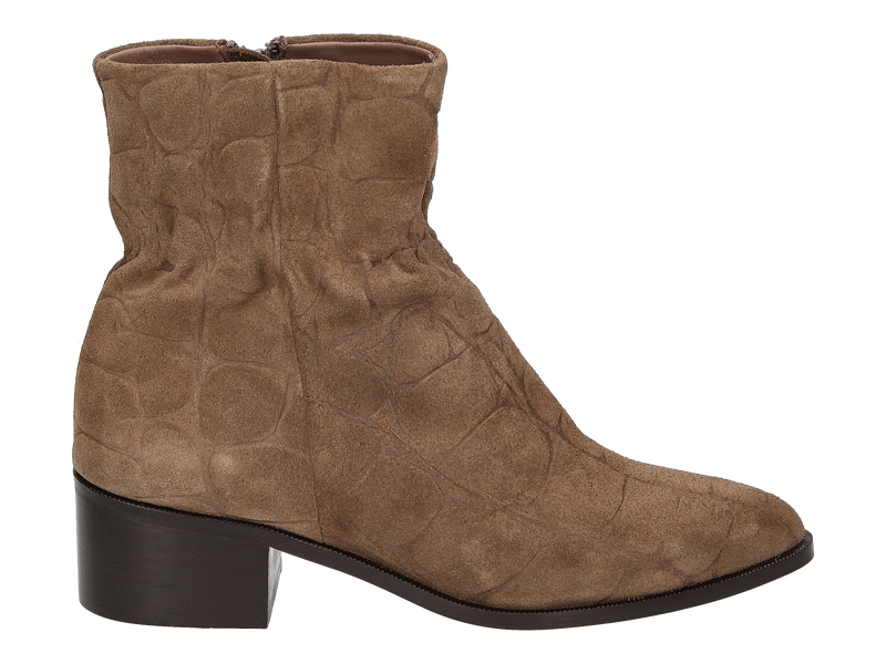 Softwaves Boot With Heel Taupe