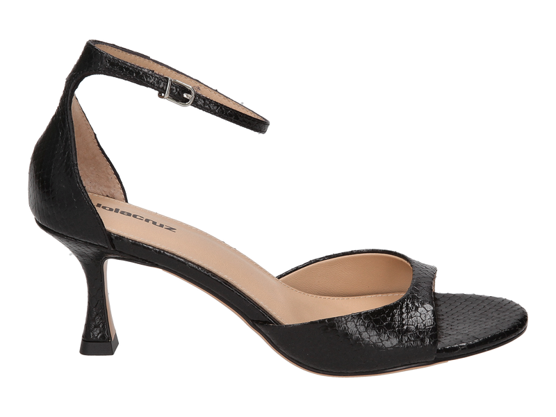 Lola Cruz Sandalen Zwart