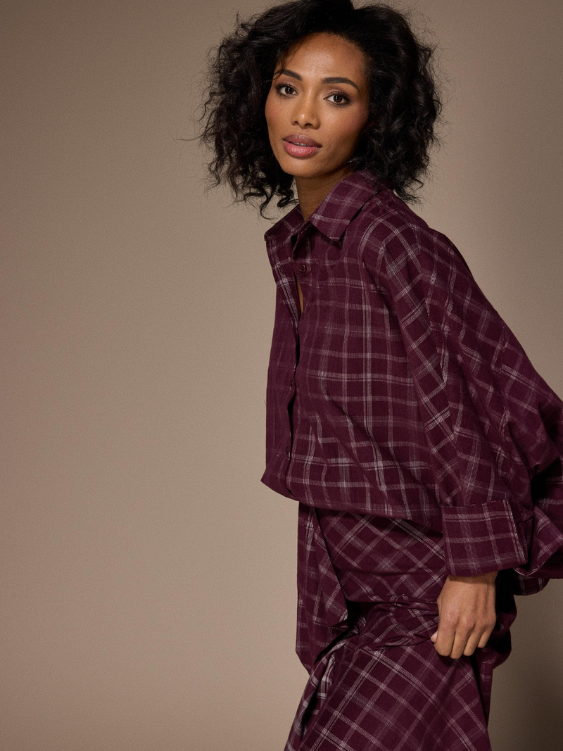 Lalotti Blouses Bordeaux