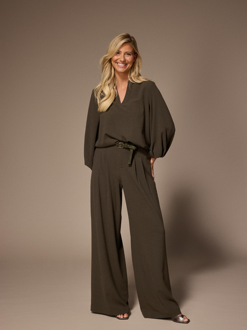 Lalotti Pantalons Kaki