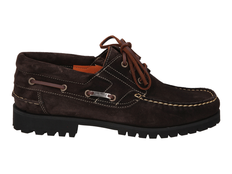 Van Bommel Chaussures Bateau Brun