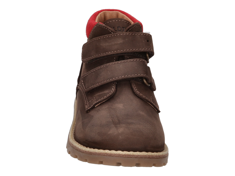 Poldino Chaussures à Velcro Brun