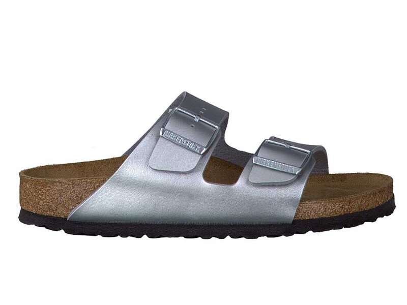 Birkenstock Tongs Silver