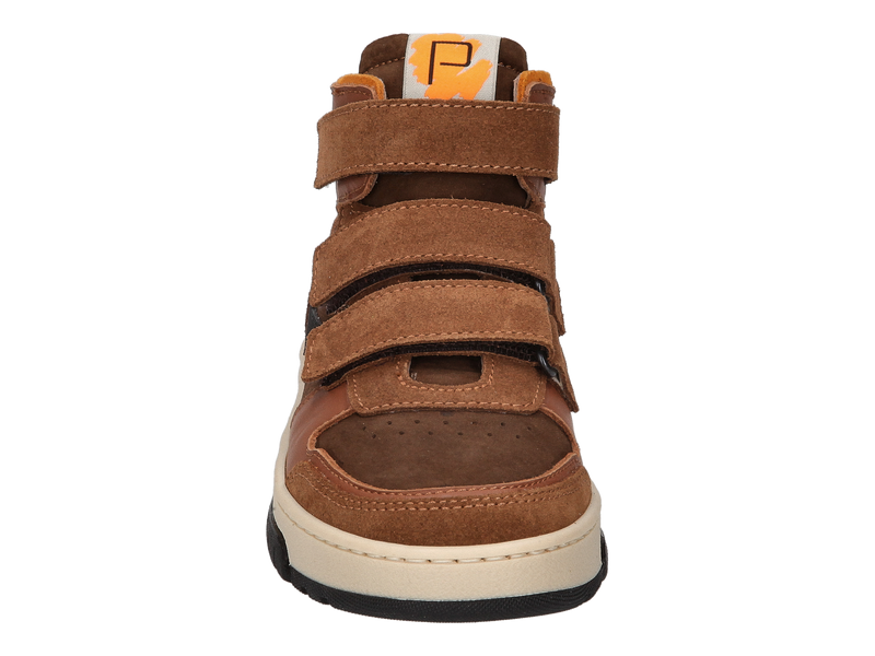 Poldino Chaussures à Velcro Brun