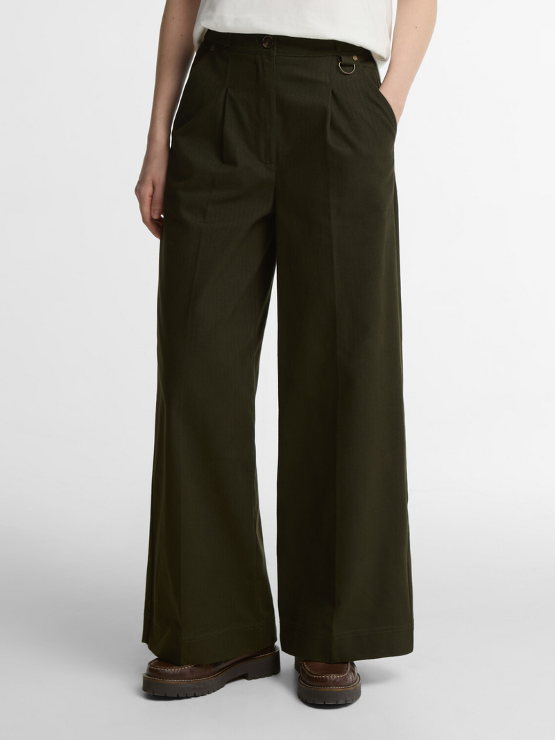 Barbour Trousers Green