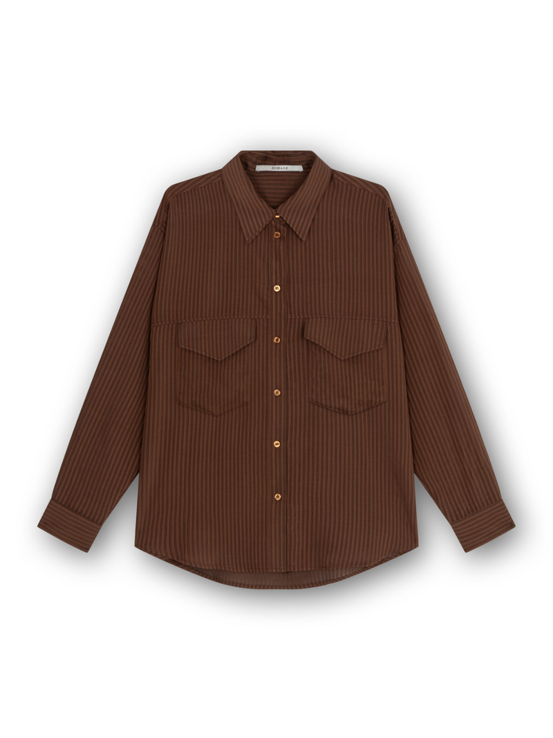 Voir le produit 'Homage Blouses Brun' (en anglais) Homage Blouses Brun