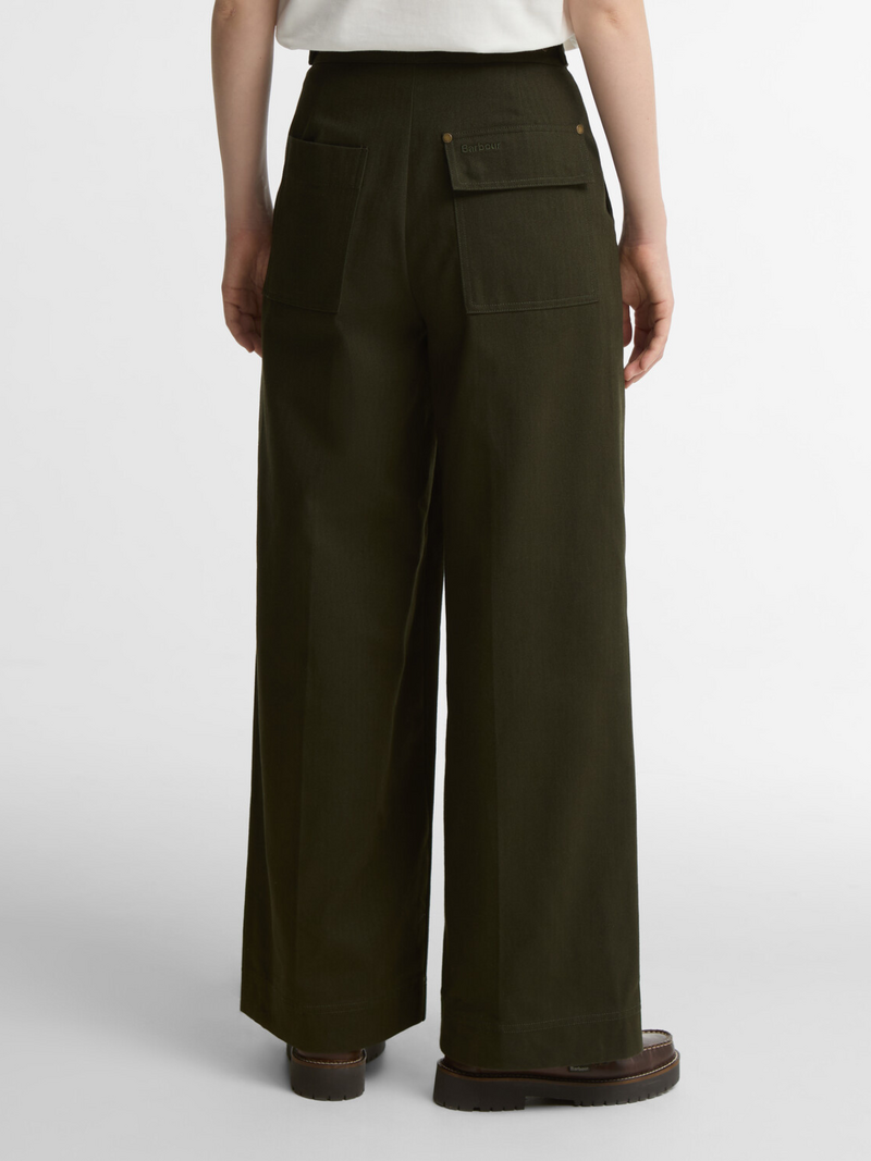 Barbour Trousers Green