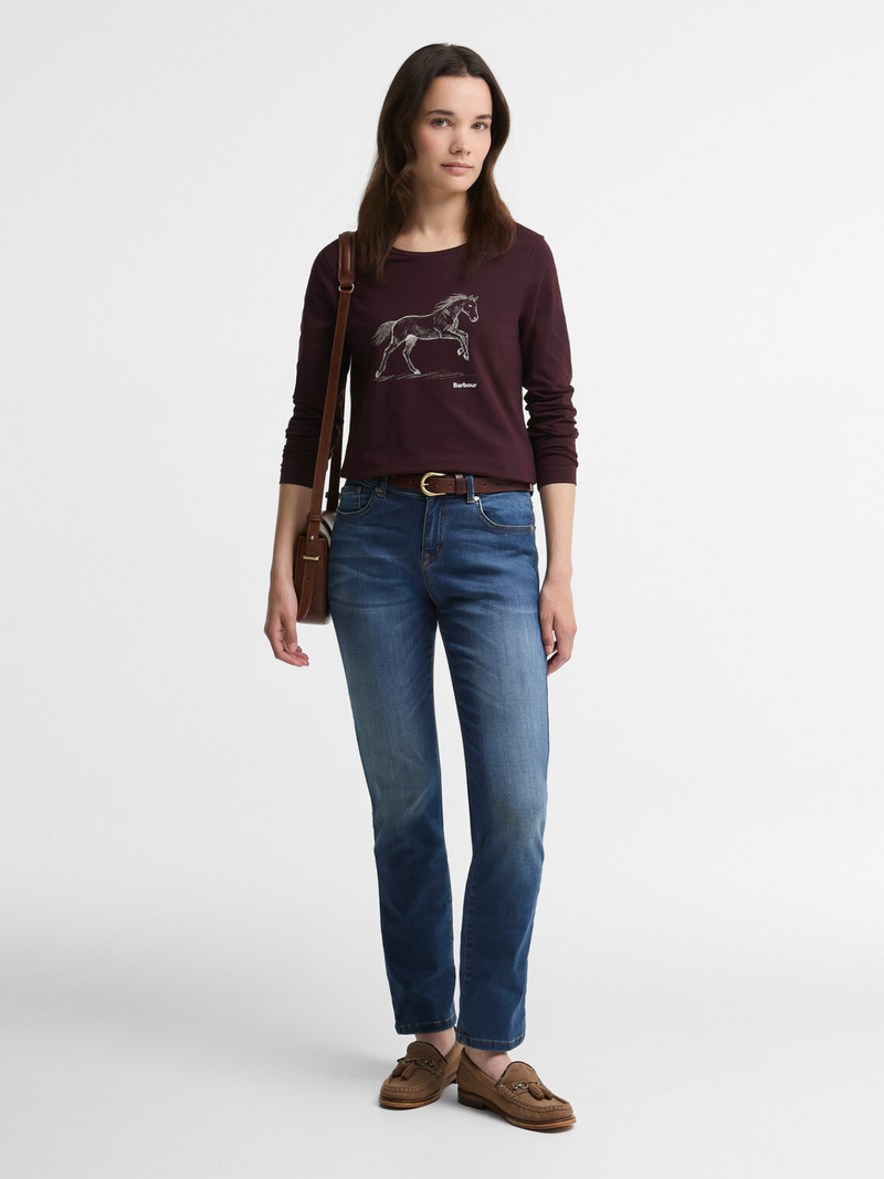 View product 'Barbour T-shirts Bordeaux' Barbour T-shirts Bordeaux