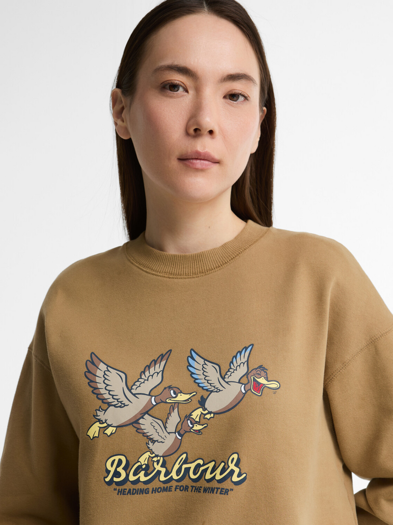 Barbour Sweaters Camel