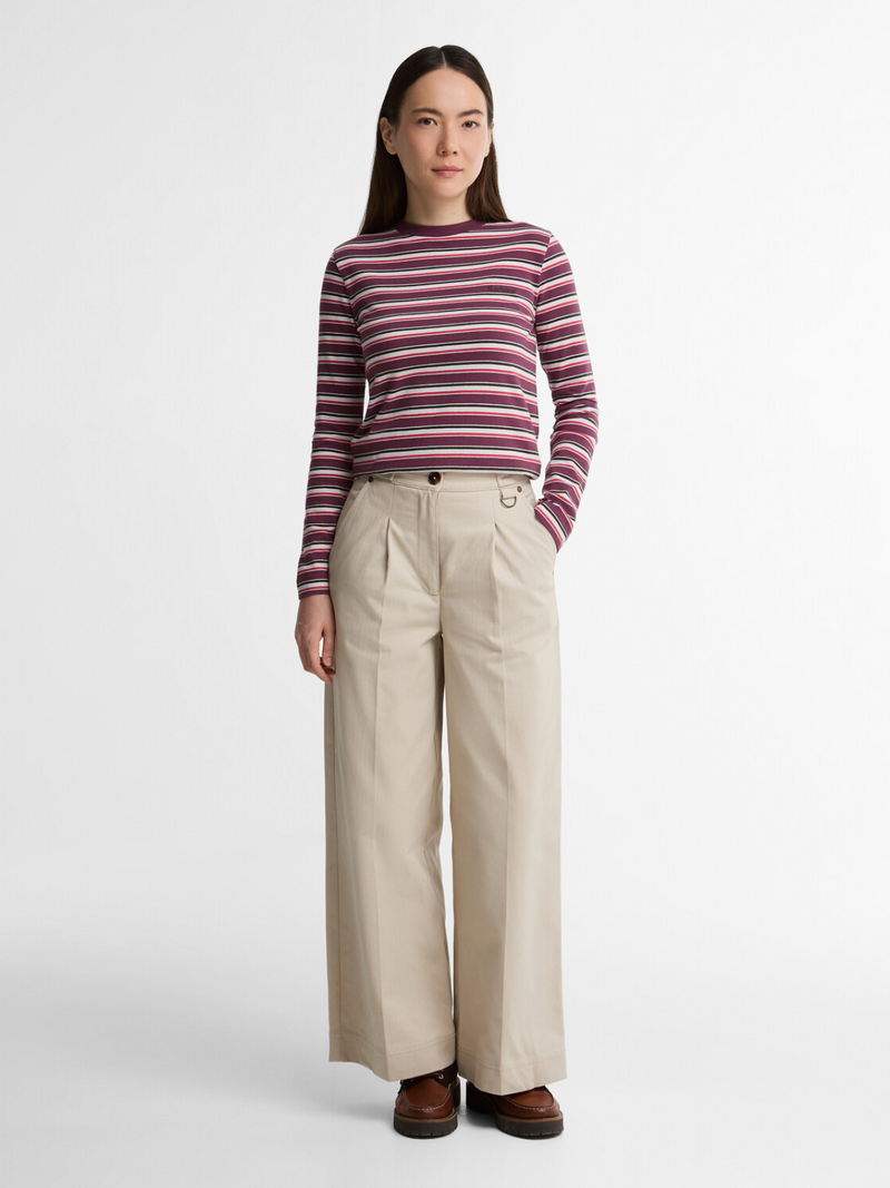 Barbour T-shirts Bordeaux