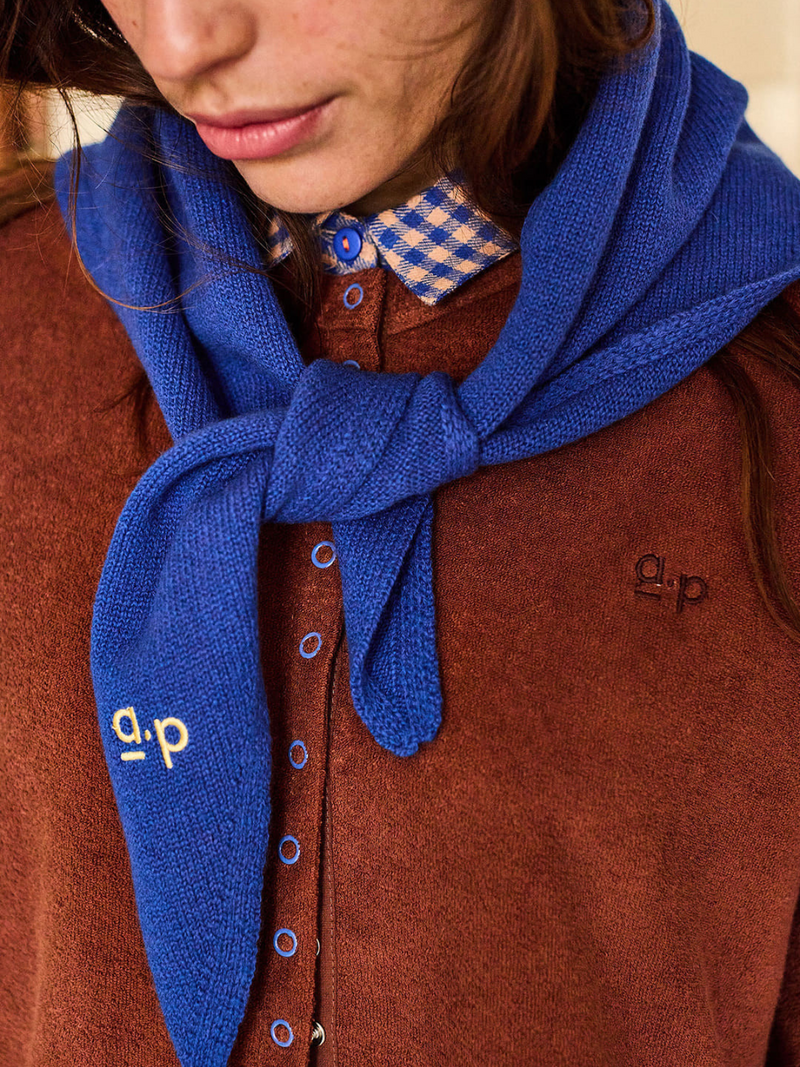 Arsene & Les Pipelettes Scarfs Blue