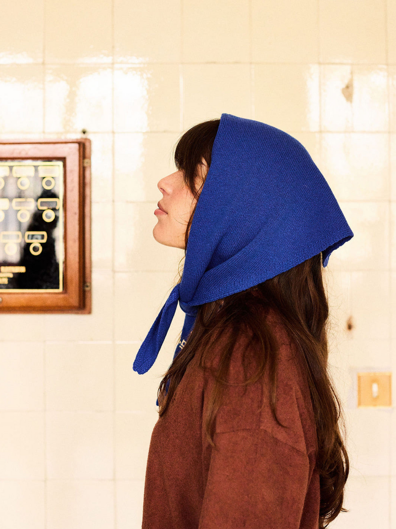 Arsene & Les Pipelettes Scarfs Blue