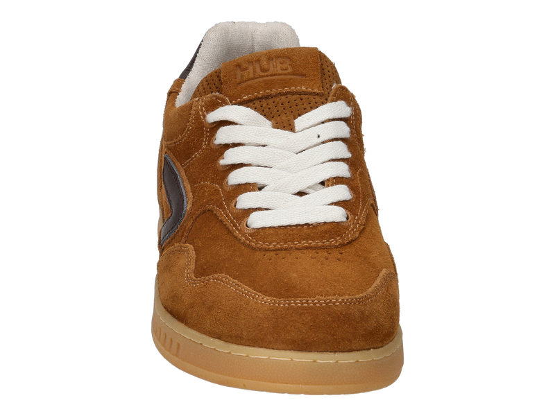 Bekijk product 'Haghe By Hub Sneakers Cognac' Haghe By Hub Sneakers Cognac