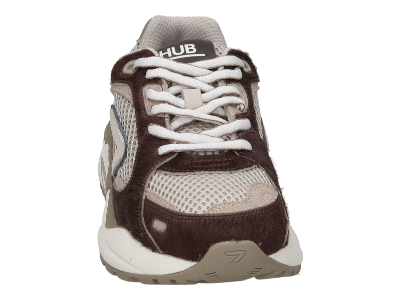 Bekijk product 'Haghe By Hub Sneakers Bruin' Haghe By Hub Sneakers Bruin
