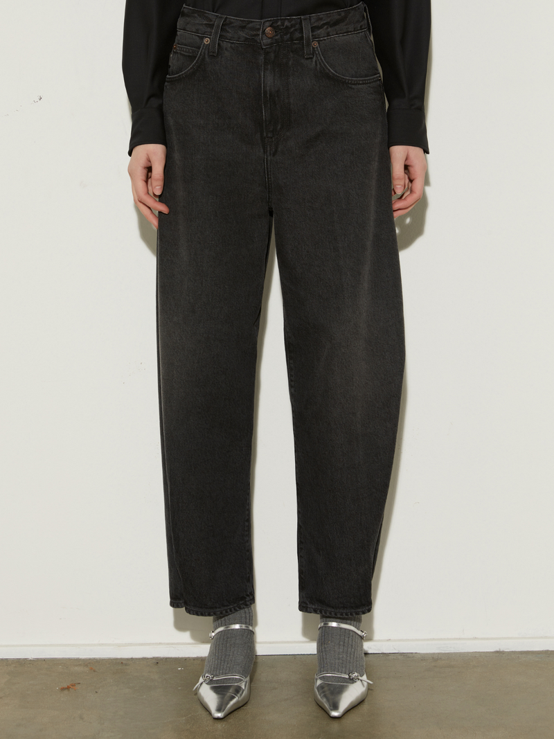 (+) People Trousers Black