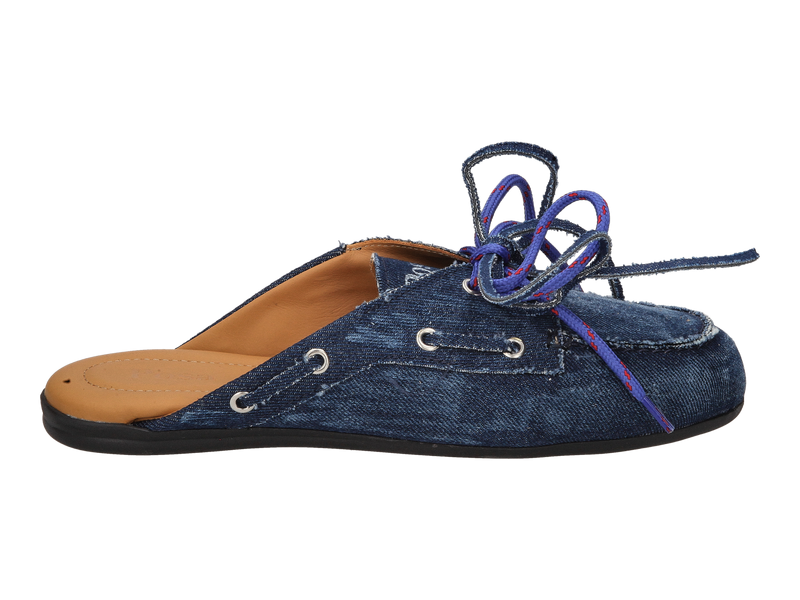 View product 'Posa Mules Blue' Posa Mules Blue